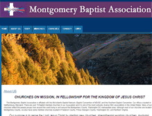 Tablet Screenshot of montgomeryba.org